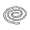 Tarnish Resistant 304 Stainless Steel Curb Chains CHS-G005-B-03P-2
