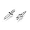 Non-Tarnish 304 Stainless Steel Pendants STAS-N099-38-3