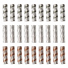30Pcs 3 Colors Rack Plating Aluminum Beads ALUM-TA0001-04-2