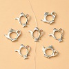 20Pcs 2 Styles Tibetan Style Alloy Bead Frame TIBEB-YW0001-19-3