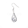 Zinc Alloy Glass Dangle Earrings EJEW-BB34061-P-3
