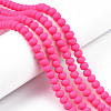 Handmade Polymer Clay Beads Strands CLAY-N008-053-09-5