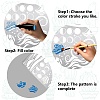Stainless Steel Metal Cutting Dies Stencils DIY-WH0289-088-4