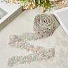 5 Yards Flower Polyester Lace Ribbon OCOR-GF0004-95D-3