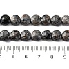 Natural Fluorescent Syenite Rock(Glow under UV Light) Beads Strands G-C179-A39-03-5