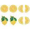 8Pcs Polyester Clothing Patches PATC-MA0001-39-1