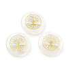 Natural Quartz Crystal Carved Pendants G-H007-06C-1