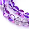 Synthetic Moonstone Beads Strands G-R375-12mm-B-2