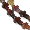 Natural Indian Agate Beads Strands G-I337-A04-01-4