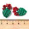 Christmas Decorations Theme Opaque Resin Decoden Cabochons LS-RESI-Z026-01H-3