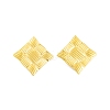 Ion Plating(IP) 304 Stainless Steel Stud Earrings for Women EJEW-A049-05G-1