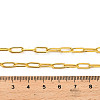 304 Stainless Steel Paperclip Chain Necklaces for Women Men NJEW-G161-01G-5