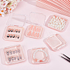 20Pcs Transparent Plastic Nail Art Tool Storage Box CON-BC0007-03B-5
