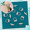 10Pcs 304 Stainless Steel Toggle Clasps STAS-PH0005-78-4