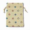 Burlap Packing Pouches Drawstring Bags ABAG-L016-A05-1