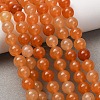 Natural Red Aventurine Beads Strands GSR023-5