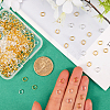 600Pcs 2 Colors Brass Split Rings KK-SP0001-82C-4