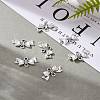 Bowknot Alloy Links connectors EA11930Y-6