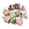 Imitation Food Resin Pendants RESI-E054-01P-1