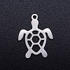 Tarnish Resistant 201 Stainless Steel Hollow Pendants STAS-Q201-JN280-1-1