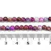 Dyed Natural Regalite/Imperial Jasper/Sea Sediment Jasper Beads Strands G-B124-C04-08-4