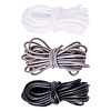 15M 3 Colors Hollow Pipe PVC Tubular Synthetic Rubber Cord RCOR-TA0001-09-1
