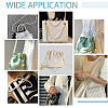 WADORN 2 Strands Resin Imitation Pearl Beaded Bag Straps DIY-WR0002-77-5