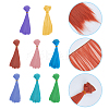 8Pcs 8 Colors PP Doll Wig Hair AJEW-FH0005-15-5