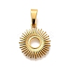 304 Stainless Steel Pendants STAS-B079-02G-05-1