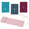 4Pcs 4 Colors Synthetic Luminous Stone Pendants G-CL0001-01-6