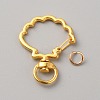 Alloy Swivel Clasps PALLOY-WH0104-16D-G-1