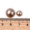 1Box ABS Plastic Imitation Pearl Dome Cabochons SACR-X0002-49-B-3