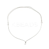 Adjustable Polyester Cord Necklace Making AJEW-JB01379-02-1