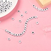 1200Pcs 27 Style White Acrylic Beads FIND-YW0001-15-5