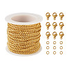 DIY Chain Bracelet Necklace Making Kit DIY-PJ0001-37-2
