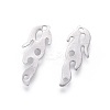 Non-Tarnish 201 Stainless Steel Filigree Joiners Links STAS-F231-082P-2