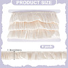 9Yards Chiffon Wrinkles Lace Ribbon OCOR-HY0002-38B-03-2
