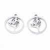 Non-Tarnish Valentine's Day 201 Stainless Steel Pendants LS-STAS-T044-204P-1