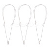 Eco-Friendly Korean Waxed Polyester Braided Adjustable Necklace Makings NJEW-TAC0015-02-1
