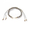 Adjustable Polyester Braided Cord Bracelet Making AJEW-JB00848-08-1
