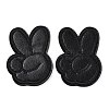 Computerized Embroidery Imitation Leather Self Adhesive Patches DIY-G031-01D-1