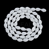 Electroplate Imitation Jade Glass Beads Strands EGLA-N013-J8mm-D03-2
