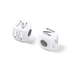 Opaque Acrylic Beads OACR-D282-06N-2
