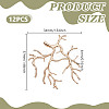 12Pcs Brass Pendants KK-GA0002-04-2