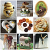 55G 11 Colors Needle Felting Wool Roving DIY-TA0012-86-8