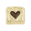 Rack Plating Alloy Enamel Pendants PALLOY-P309-04G-02-1