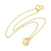 Ion Plating(IP) 304 Stainless Steel Cable Chain Necklaces NJEW-H040-03G-2