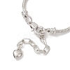 European Style Alloy & Brass Charm Bracelets BJEW-JB13264-4