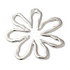 Rack Plating Alloy Big Pendants X-FIND-I039-050P-1