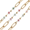304 Stainless Steel Paperclip Chains CHS-P021-02G-06-1
